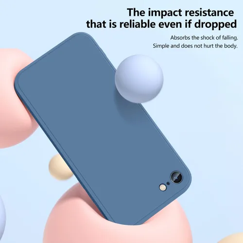 Vista 5 de Funda compatible con Samsung Galaxy A13 5G de 6.5 pulgadas, funda protectora de cuerpo completo de silicona suave, correa de cordón para el cuello
