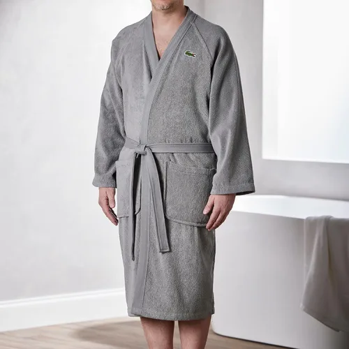 Vista 4 de Lacoste Bata clásica de piqué blanca, talla única