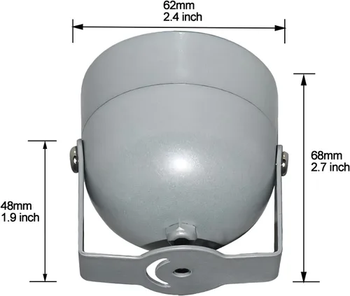 Vista 2 de JC - 4 unidades - Lámpara iluminadora de LED de alta potencia IR Array, gran angular para CCTV de visión nocturna y cámara IP.