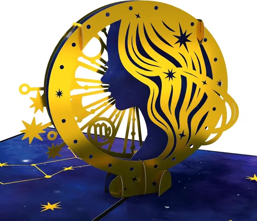 Vista 14 de Lovepop Tarjeta emergente de cumpleaños del zodiaco Capricornio, 5 x 7 pulgadas, tarjeta de cumpleaños para mujer, tarjeta de felicitación emergente
