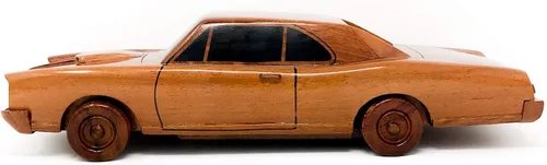 Vista 3 de Pontiac GTO - Modelo de madera para coche