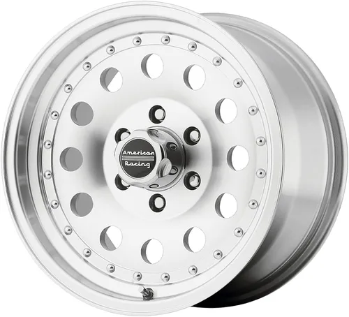 Vista 8 de American Racing AR62 OUTLAW II 17X8 8X6.5 5.21 18mm SATIN BLACK - AR627882AB Negro satinado