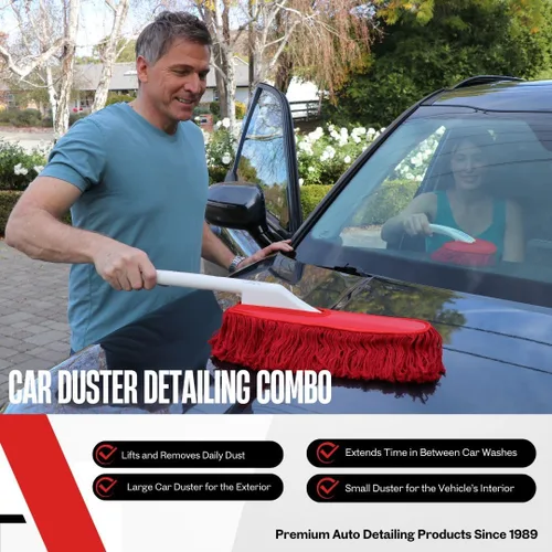 Vista 15 de California Car Duster 62445 kit de limpieza al detalle con manija plástica