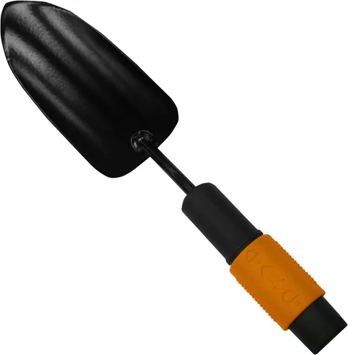 Vista 14 de Fiskars QuikFit Cultivator 1000683 - Rastrillo pequeño, cabeza de herramienta, ancho: 2.2 in, negro/naranja
