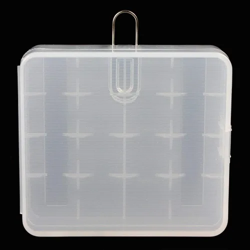 Vista 4 de Gocomcom Honbay Battery Storage Case/Box/Organizer/Holder for 4 18650 Batteries or 8 CR123A Battery, Pack of 6 (White)