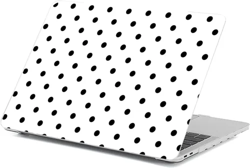 Vista 21 de Funda para MacBook Air de 15,3 pulgadas M2/M3/M4/M5, lunares Amarillo (Yellow Polka Dot)