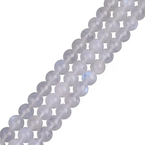 Vista 120 de GEM-Inside - 95 cuentas AA color morado oscuro de amatista de 15 pulgadas por hebra con agujero, piedras preciosas naturales y cuentas de cristal
