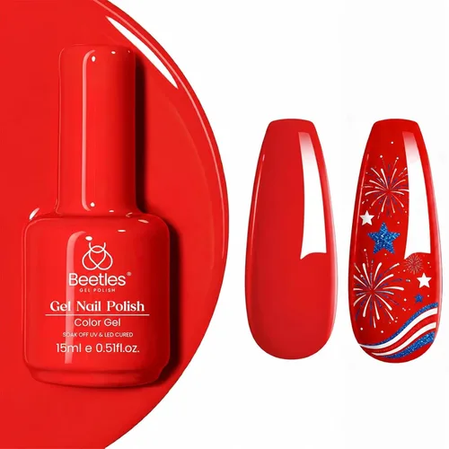 Vista 108 de Beetles - Esmalte de uñas en gel, 1 unidad de 0.5 onzas fluidas (15ml), extracción por remojo, arte de uñas, estética de manicura, bricolaje, curado