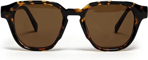 Vista 6 de VISOONE Luxury Retro Square Sunglasses Thick Frame Shades Men Women