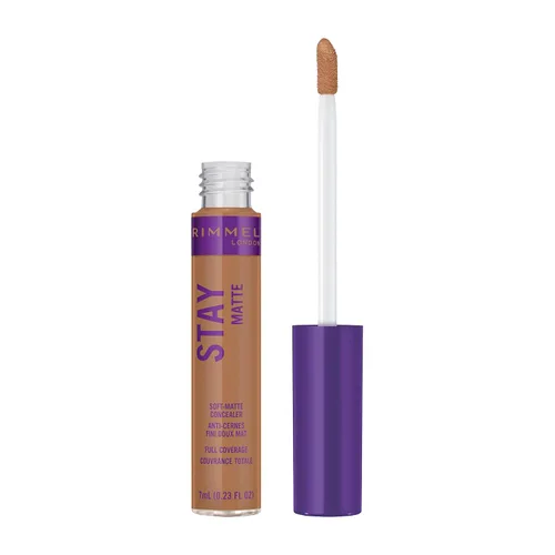 Vista 10 de Rimmel London Stay Matte - 410 Beige - Corrector, 24 horas de uso, control de brillo, combate los radicales libres, 0.23 onzas