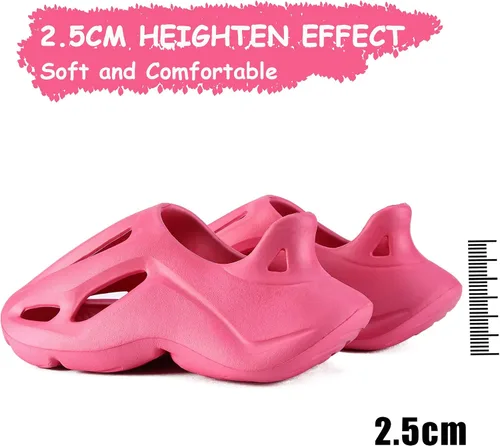 Vista 3 de Zapatos deportivos unisex de espuma 400 zapatos deportivos huecos casuales transpirables y ligeros para caminar, zapatos de agua, sandalias de playa
