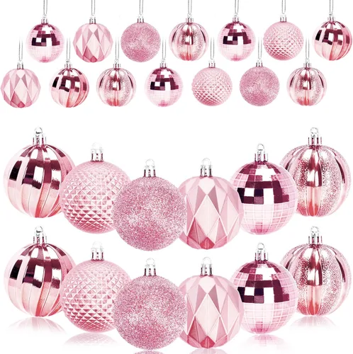 Vista 11 de JULMELON 36 Piezas Adornos de Tréboles del Día de San Patricio, Adornos de Mini Árbol, Decoración de Trébol Verde para Mesa de Comedor, Estante
