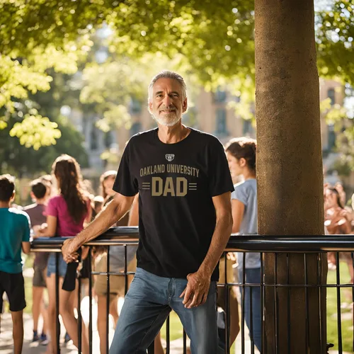 Vista 3 de Camisa para papá - Camiseta universitaria para padres