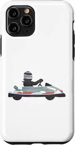 Vista 27 de Funda para iPhone 16 Go Kart Racing Race Track