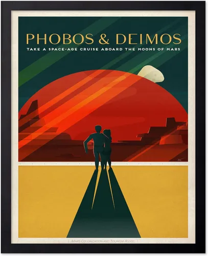 Vista 35 de Poster Master Póster celestial – Impresión del mapa de las estrellas – Regalo para astronomía, fanáticos lunares – Arte vintage para el hogar
