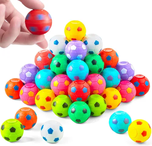 Vista 9 de JOYIN Paquete de 36 Spinners Fidget de Béisbol para Niños, Recuerdos de Fiesta de Béisbol, Juguetes Fidget al Por Mayor, Pelotas Antiestrés