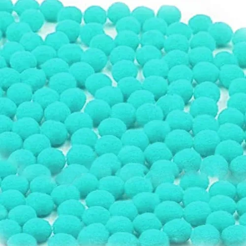 Vista 31 de 1000 pompones para manualidades de 1 pulgada, bolas de pompón mullidas de Navidad, pequeñas bolas de pompones para manualidades, proyectos