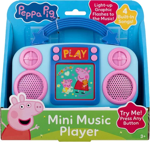 Vista 6 de Peppa Pig - Reproductor de música de juguete, juguete para niños pequeños