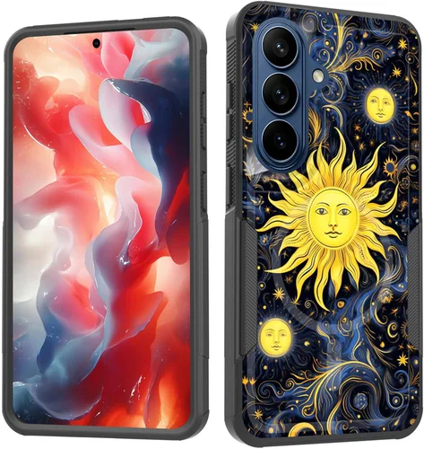Vista 82 de Funda magnética para Galaxy A16 5G, [compatible con MagSafe] [protección contra caídas de grado militar] Funda resistente a prueba de golpes