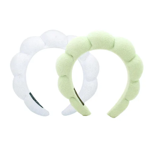 Vista 10 de Diademas de cuidado de la piel para el lavado facial, diademas de spa para lavar la cara, suaves diademas de cuidado de la piel y maquillaje