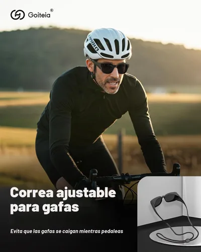 Vista 5 de Goiteia Cataract Sunglasses, Light Sensitivity, CAT4 Dark Fit Over Glasses XXL (5.906 x 2.283 in) súper oscuro - 5% de cobertura extra Vlt