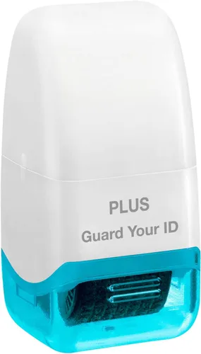 Vista 11 de Protección de identificación Guard Your ID Sello de rodillo, Azul, IS-520CM