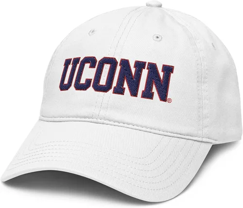 Vista 7 de Elite Authentics Connecticut Huskies Title Navy - Gorra de béisbol ajustable con licencia