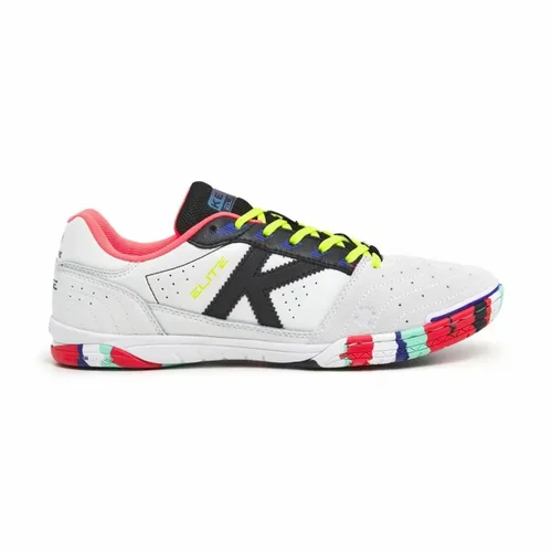 Vista 2 de Zapatillas de Fútbol Sala para Adultos Kelme Elite Blanco Negro