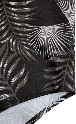 Vista 5 de Verdusa Camisas de manga corta con botones y estampado tropical para hombre