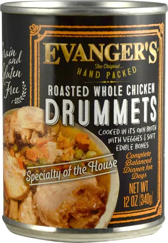 Vista 11 de Evanger's Heritage Classics - Alimento para perros con trozos de carne de res, empacado a mano, 12 unidades, 12 onzas cada uno, tierno asado
