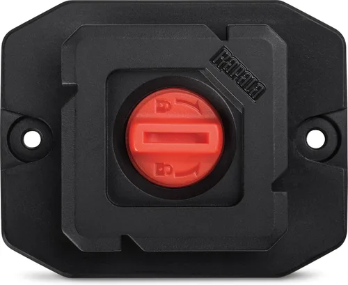 Vista 5 de Rapala Smart Hub Placa base de montaje plano para accesorios de pesca, montaje de consola de barco y configuración de equipo de kayak