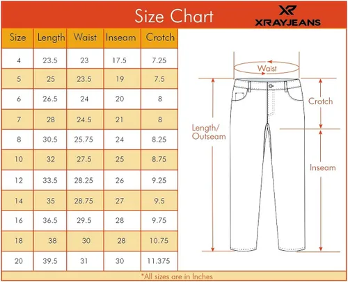 Vista 5 de X RAY Pantalones de mezclilla para bebé, cintura elástica en el interior, rasgados, moto, pantalones de mezclilla desgastados