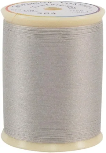 Vista 49 de Superior Threads - Tan Fine! #50#411 Negro Carrete de 550 yardas