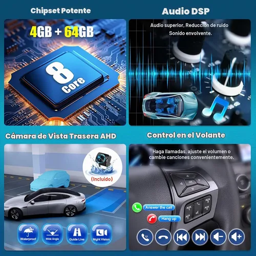 Vista 3 de 8 Core 4G+64G Android Car Stereo Radio para Mazda 3 2010 2011 2012 2013 inalámbrico CarPlay Android Auto 9 pulgadas HD IPS pantalla táctil Bluetooth