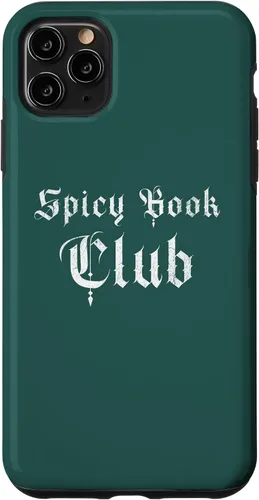 Vista 11 de iPhone 15 Spicy Book Club, lector de libros, Smut, Fanfiction, funda de fantasía