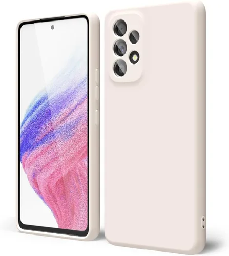 Vista 152 de oakxco Funda para teléfono Samsung Galaxy A12 con agarre de silicona líquida, linda delgada fina suave cubierta de gel de goma TPU lisa para mujeres