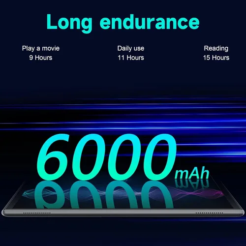 Vista 6 de Tablet de 10 Pulgadas Android Tablets 10" Tableta Computadora con 32GB ROM 2GB RAM Soporta Expansión de 1TB Cámara 2MP+8MP WiFi BT Pantalla HD
