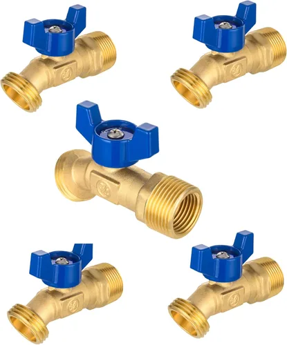 Vista 17 de 1 pieza EFIELD 1/2 "macho NPT entrada × 3/4" macho GHT salida espita