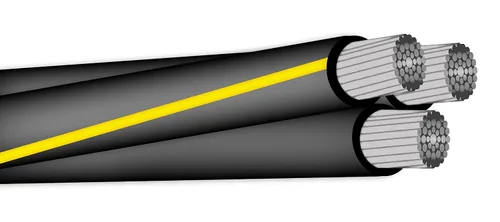 Vista 6 de NASSAU ELECTRICAL SUPPLY Aluminio 2-2-2 Triplex URD Ramapo 100 AMP Cable de servicio de alambre de entierro directo (100 pies)