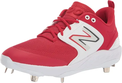 Vista 12 de New Balance - Zapatos de béisbol de metal Fresh Foam X 3000 V6 para hombre Negro/Negro