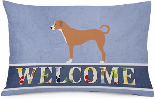 Vista 8 de Caroline's Treasures BB8334PILLOWCASE AIDI Atlas Mountain Dog - Funda de almohada estándar, color azul, ligera, súper suave, de fácil cuidado