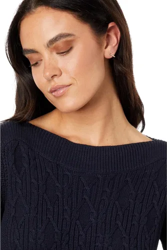 Vista 3 de Tommy Hilfiger Suéter diario con cuello barco para mujer