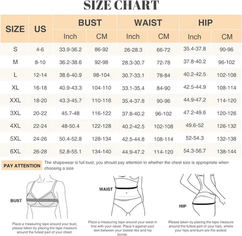 Vista 5 de FeelinGirl Body moldeador de fajas con control de abdomen para mujer con cremallera