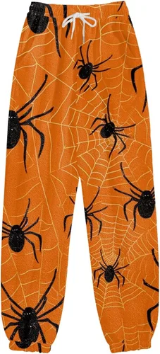 Vista 2 de Lroplie Bonitos pantalones deportivos para mujer, de cintura alta, pantalones deportivos de otoño 2023, pantalones deportivos con estampado
