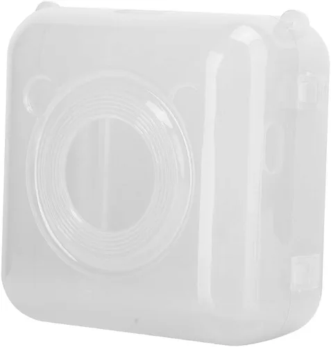 Vista 6 de ASHATA Funda transparente para PeriPage Mini Pocket, a prueba de golpes para impresora térmica de bolsillo Peripage (transparente)