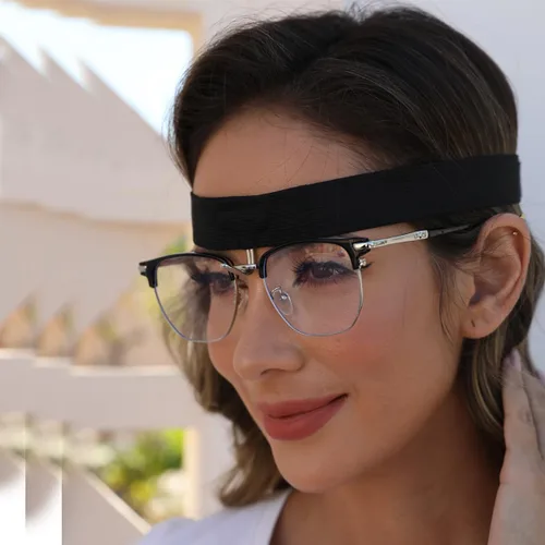 Vista 2 de Soporte para gafas, protector de nariz, suspensión para rinoplastia, septorinoplastia y recuperación de nariz rota, protector de nariz, ajustable