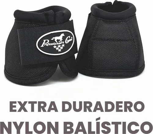Vista 2 de Professional's Choice Botas de Campana de Extralimitación Balística para Caballos Azul Marino Negro