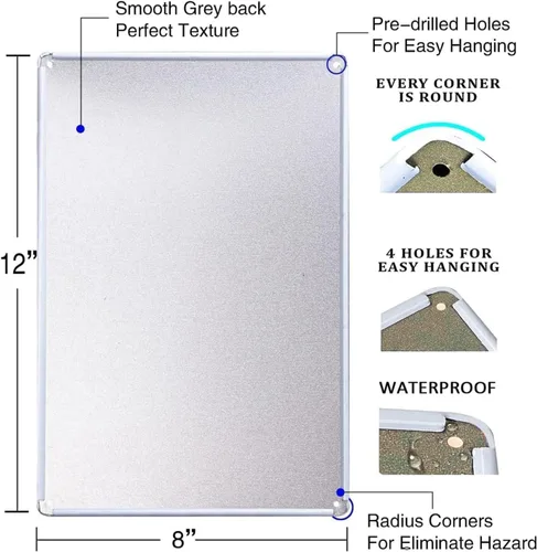 Vista 6 de Ykfss Carteles de gimnasio para el gimnasio en casa, decoración motivacional de pared, gimnasio, habitación, letrero de hojalata con texto en inglés