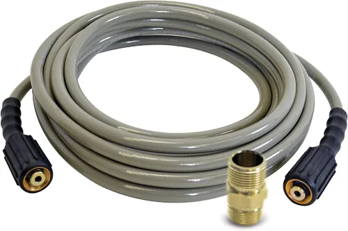 Vista 2 de Simpson Limpieza Serie Morflex Manguera de lavado a presión y boquilla turbo universal de 3600 PSI paquete de accesorios