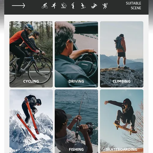 Vista 6 de OMEKOL Gafas de esquí antivaho de doble capa OTG para hombres mujeres gafas de snowboard
